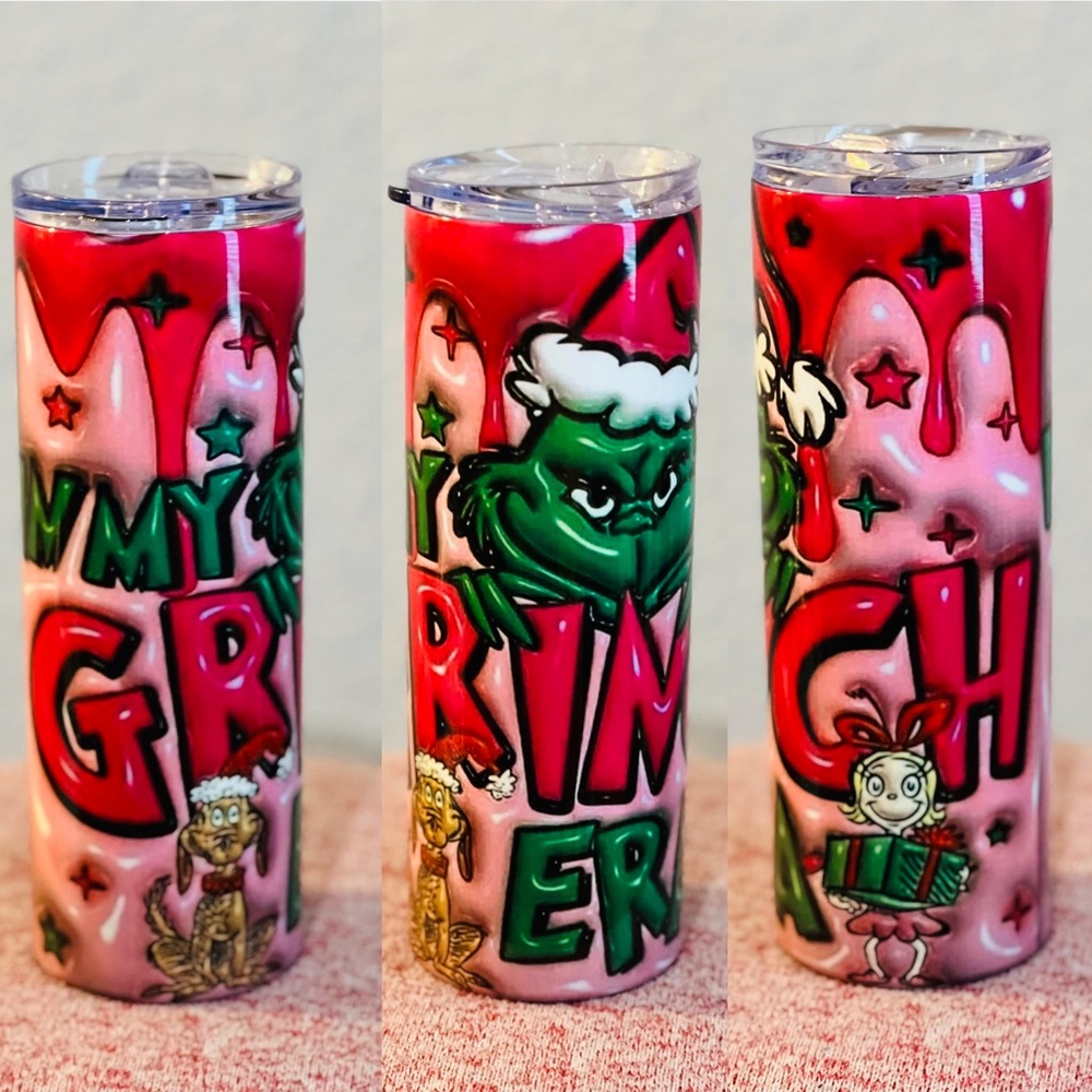 Grinch Holiday Tumbler